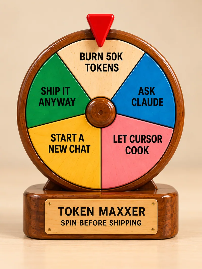 Token Maxxer. Front and centre